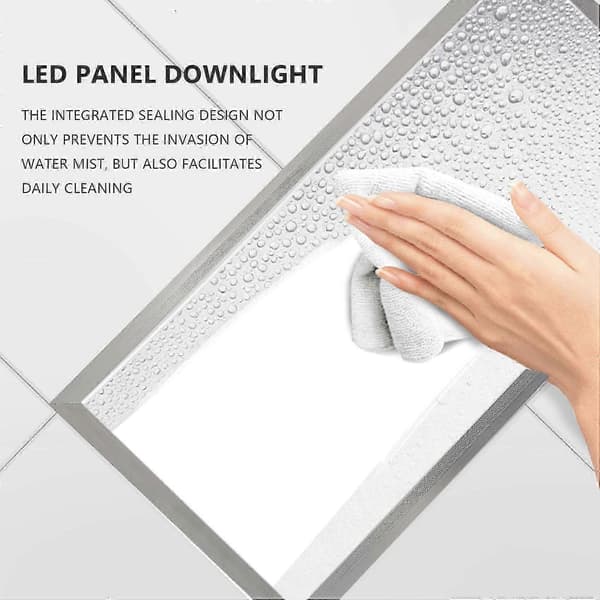 LED Downlight 40W 6500K LED Panel Downlight 30X60cm Vit Grid Lights Insert Light Taklampa för Kontor