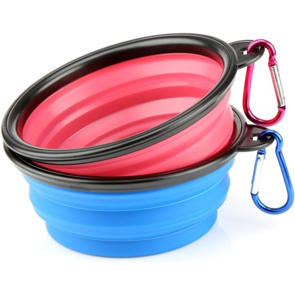 Dog Bowl Collapsible Travel Dog Water Bowl Portable Cat Pet Silicone Food Bowl Small