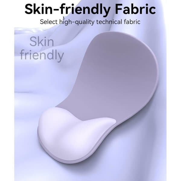 Musematte med håndleddsstøtte - LA RUCHE GLOBALE - Standard - Ergonomisk (gel) - Sklisikker base - Lilla