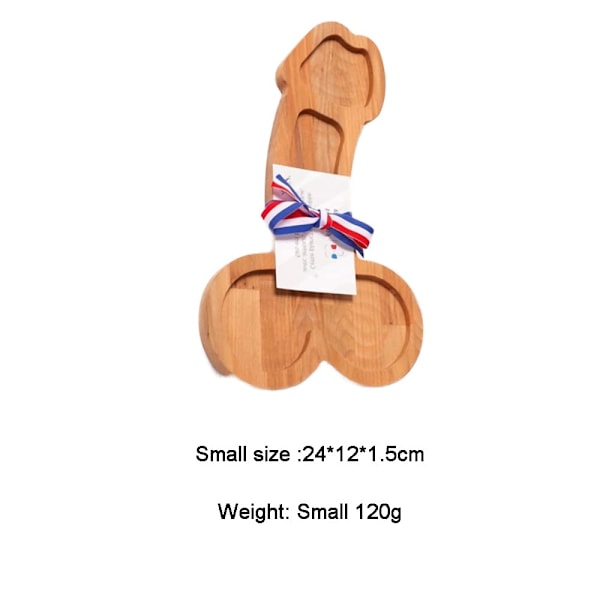 Vin Kjøtt Ostebrett Charcuterie Serveringsbrett Trestruktur Liten-Høyre small-right wood grain