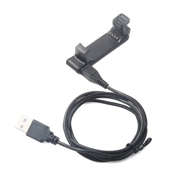 Garmin Forerunner 220 USB-ladekabeldokk Svart black
