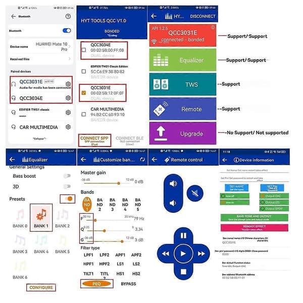QCC3034 Bluetooth 5.1 I2S-modul Without call