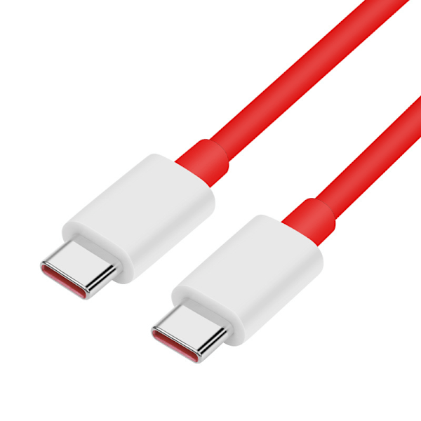 OnePlus Warp Laddningskabel (Type C - Röd) 2M
