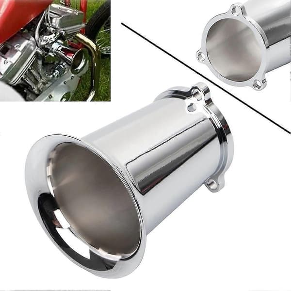 Velocity Stack CV forgasser luftinntaksrenser for Harley Touring Softail Chrome-plated silver