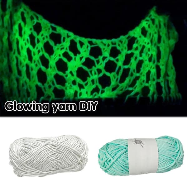 Lysende Chunky Garn Selvlysende G003 G003