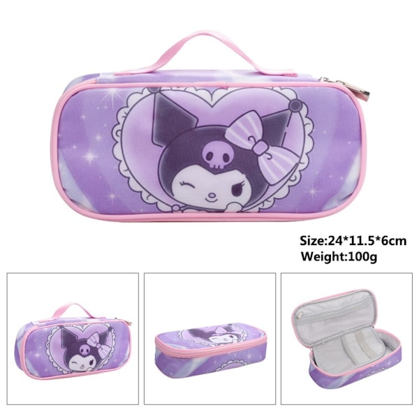 Sanrio My Melody Pennal, Sminkepung, Kosmetikpung, Stasjonær Pennal, Gadget Organizer Bag, Gave til Barn, Voksne, Lærer, Student #3