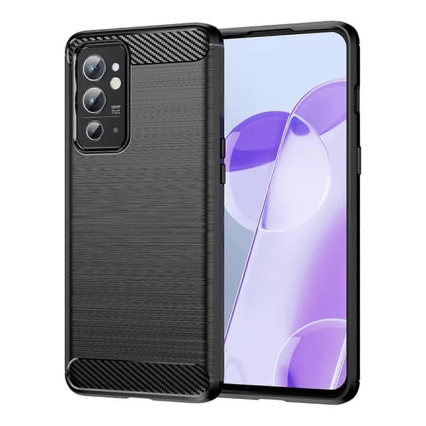 Børstet tekstur deksel til OnePlus 9RT 5G Black