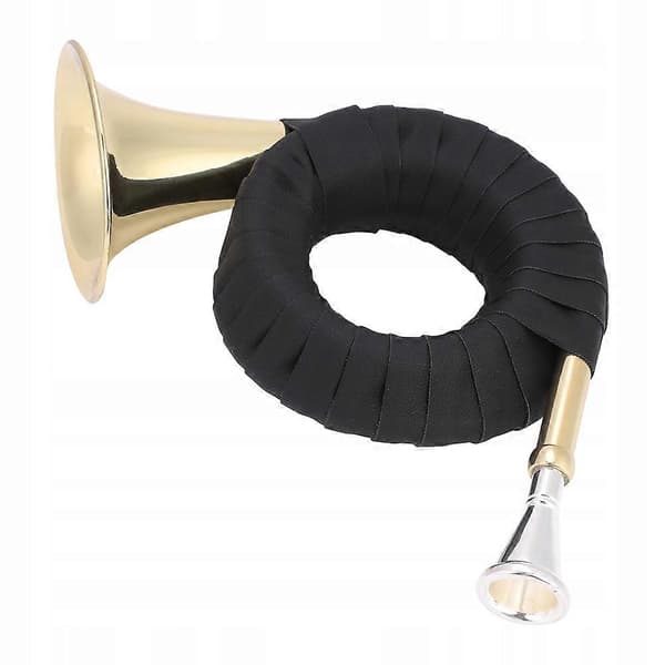 Mini messing jagthorn Bb mikrofransk