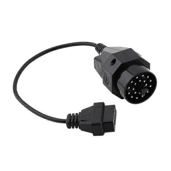 Obd1 til 16-bens Obd2 adapterstik scannerkabel 20-bens Obd2 rundt diagnostisk scannerkabel B 7-8 Years