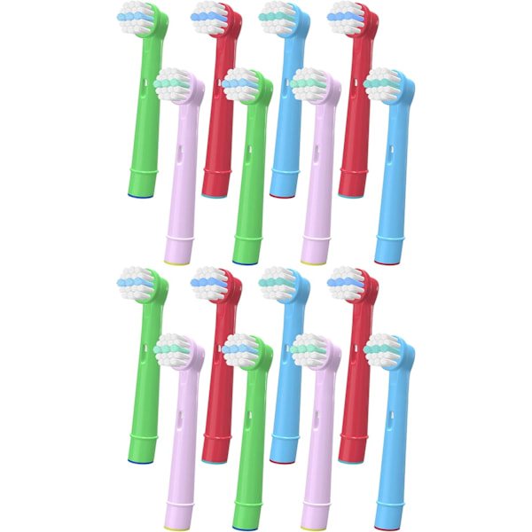 16 children's toothbrush heads compatible with Oral B, children