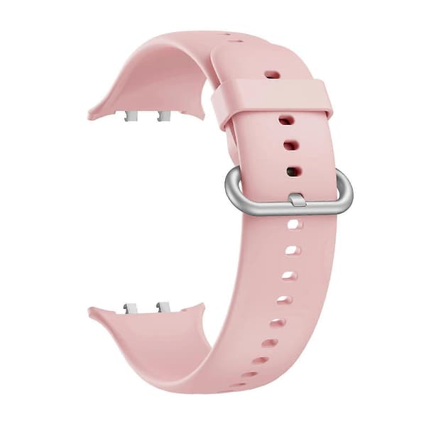 Sølvspænde Silikonerem Kompatibel med Honor Watch 5 Pink