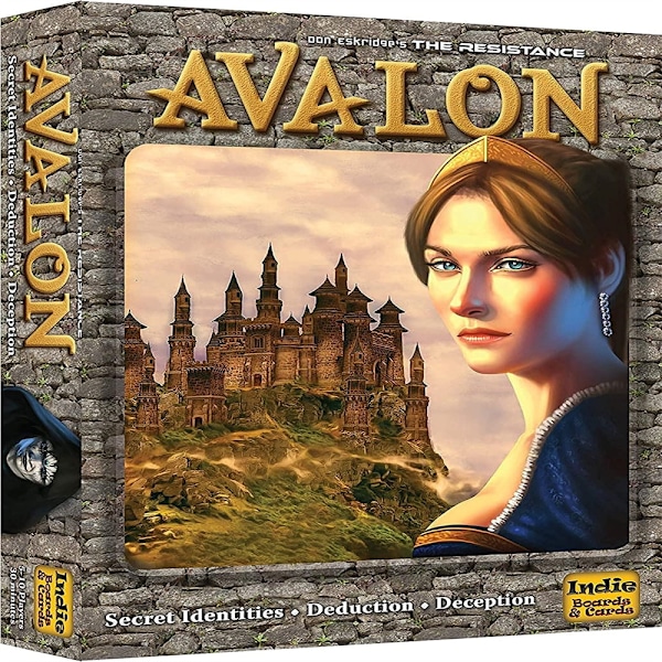 Resistance: The Avalon Card Game Mystery Board Game Ages 13+