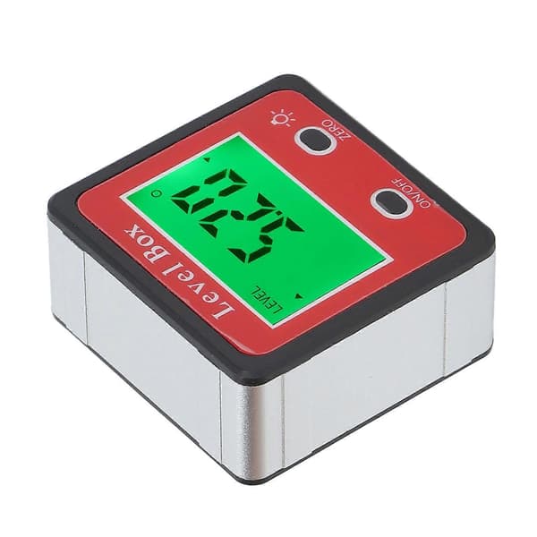 Digital vinkelmätare med LCD-display, högprecisions-inklinometer för mätning av arbetsstycken