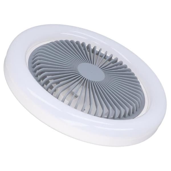 SALALIS - Loftventilatorlampe, Lille E27 30W Justerbar LED Loftventilatorlampe