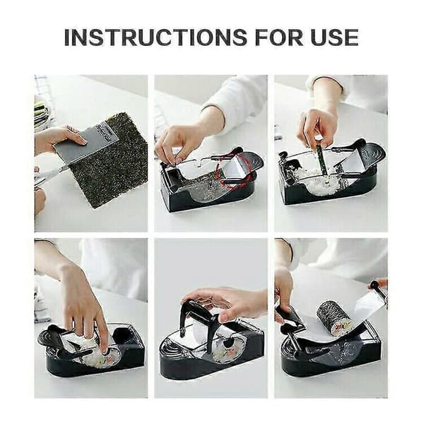 Sushi Roller Making Kit Gør det selv Nem risrulling