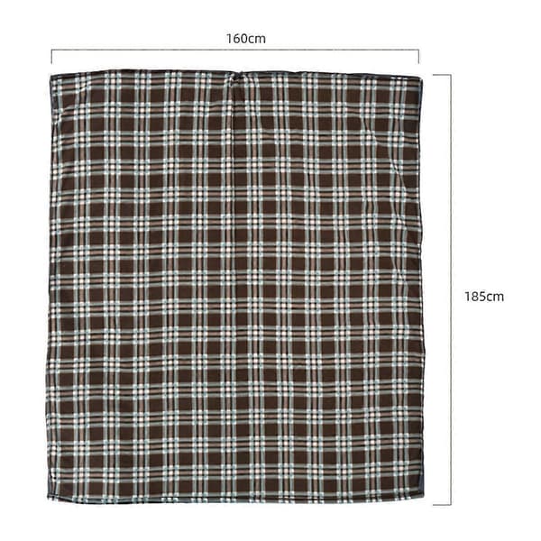 Camping Quilt Sovepose til Camping Vandreture Rejser Multicolor