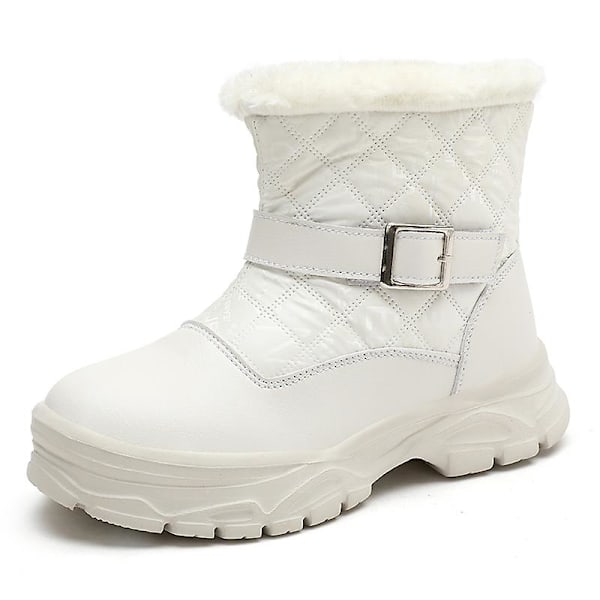 Snow boots for children boys girls boots warm ankle boots non-slip winter shoes 825 beige Beige