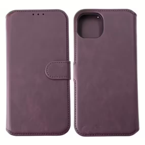 iPhone 15 Plus Plånboksfodral Magnet Rvelon - Lila