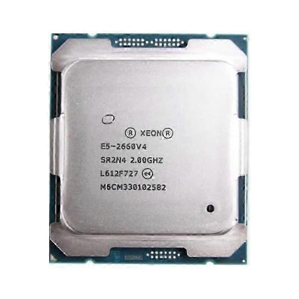 Xeon E5-2660V4 CPU - Socket LGA 2011-3 14 Kärnor 28 Trådar 2.0GHz 35MB L3 Cache 105W.