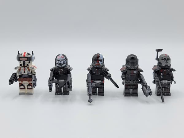 Star Wars Bad Batch Anpassad Minifigur 5-pack