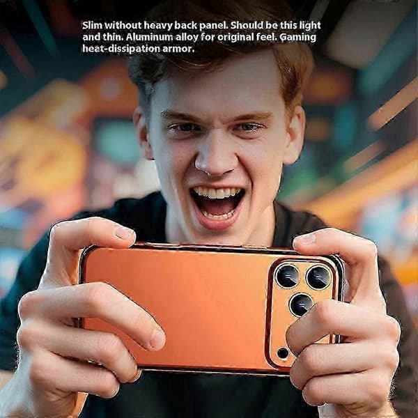 Silikondeksel kompatibelt med iPhone 17 Pro med varmeavledningshull Black