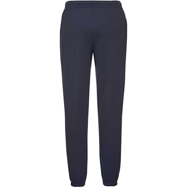 Fruit Of The Loom Mænds Joggingbukser/Sweatpants Elastiske Manchetter Mørkeblå Mørkeblå Mørkeblå Deep Navy XL