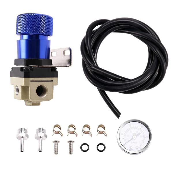 Universal Turbo Manuel Boost Controller med Måler 1-150 PSI SR20DET, Blå