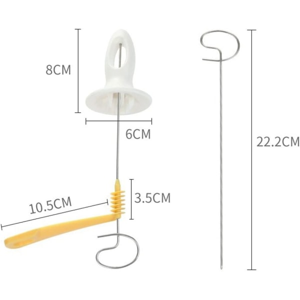 Fred, kjøkkenkomfyr Potetspiralskjærer, chips potetskjærer, rustfritt stål, potetpresse, for potetårn