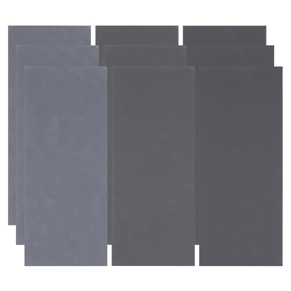 9 st 3000 5000 7000 Hög Kornighet Våt- och Torrslipapper Sortiment Gips Slipapper 9 x 3,6 för Billack Bilkaross Bilpolering