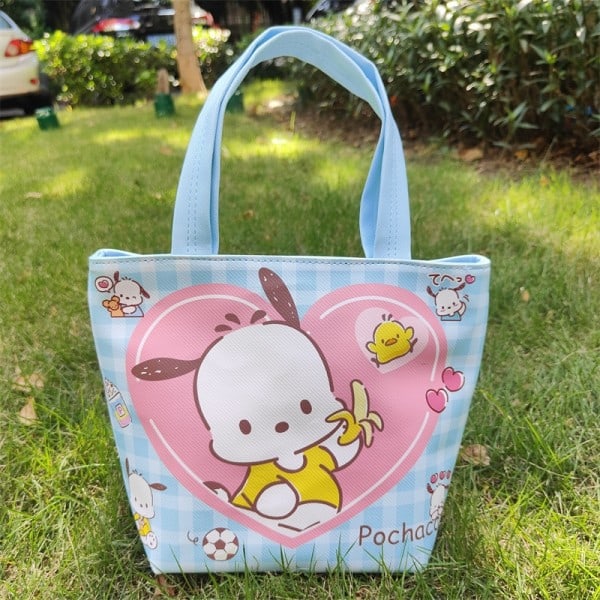 Sanrio Picknickväska Kuromi Melody Cinnamoroll Lunchbox Organizer A 07