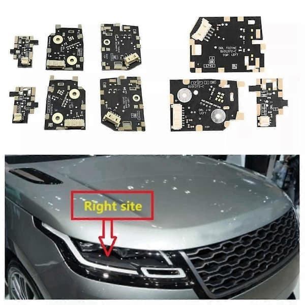Til Range Velar 2018-2021 Bil Kørelys DRL-kort LED Forlygtechips