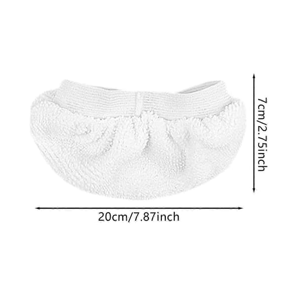 Damprenser Erstatningsmoppehoveder Vaskbare Genanvendelige Moppeklude - God White 4PCS