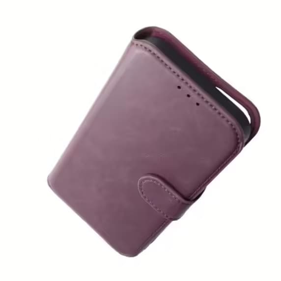 iPhone 15 Plus Pung Etui Magnet Rvelon - Lilla