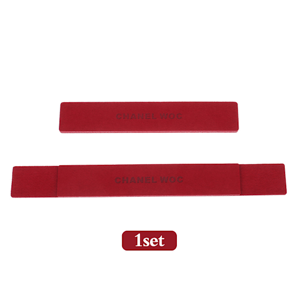 1 Set för CC Woc Basformare Insats Organizer Väska Plånboksbas Wine red