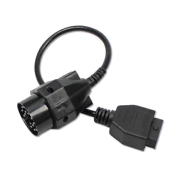 Obd1 til 16-bens Obd2 adapterstik scannerkabel 20-bens Obd2 rundt diagnostisk scannerkabel B 7-8 Years