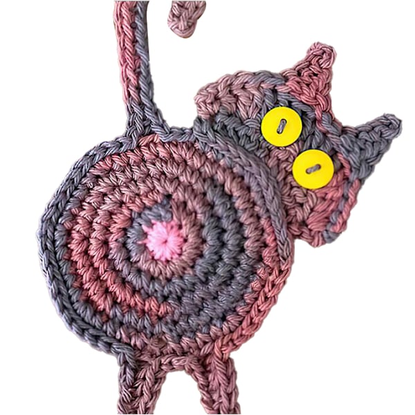 Cat gifts for cat lovers, Cat mat Woven creative cute cat mat