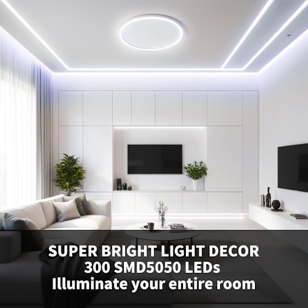 Kallvit LED-strip, 5m/16.4ft 12V 6500K SMD5050 300LEDs IP65 Vattentät Klippbar Flexibel LED-tejp för Kök Bar Skåp Spegel Cool White Waterproof