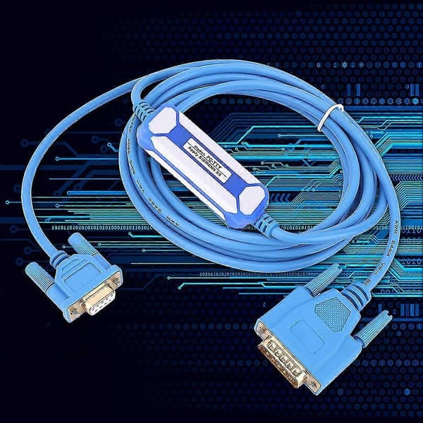 2024 Siemens S5 PLS 6ES5734-1BD20 Blå TTY PVC Programmeringskabel