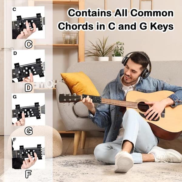 Gitarrstämskruvset, gitarrsträngpressare, gitarrsträngtränare, gitarrtillbehör