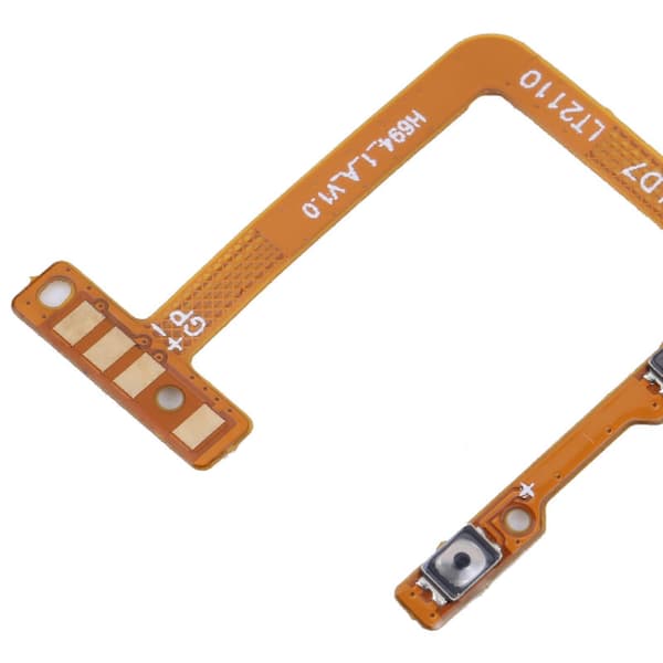 Til Tecno Pova LD7 Strømknap & Lydstyrkeknap Flex Kabel Not Specified