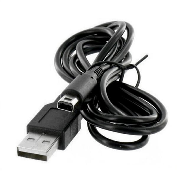 Snabb USB-laddningskabel strömadapterkabel för 3DS XL/LL