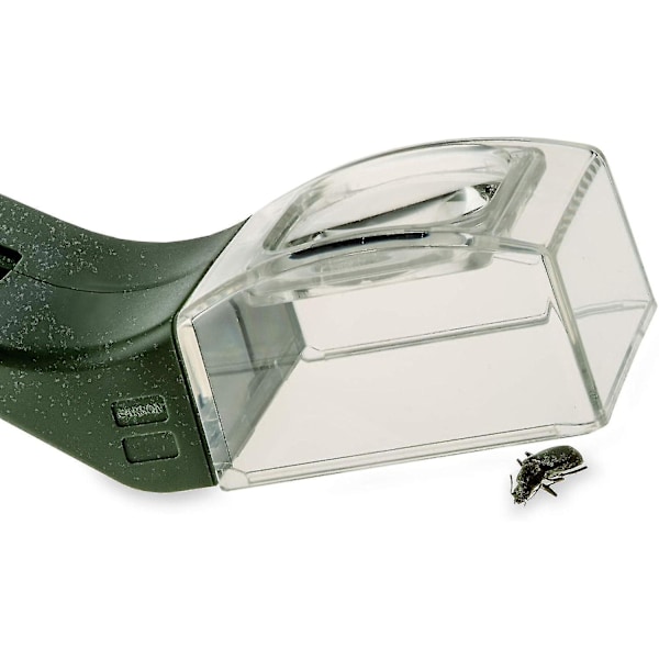 Hu-10 Bugview insektsfångare med inbyggd förstoringsglas, grön