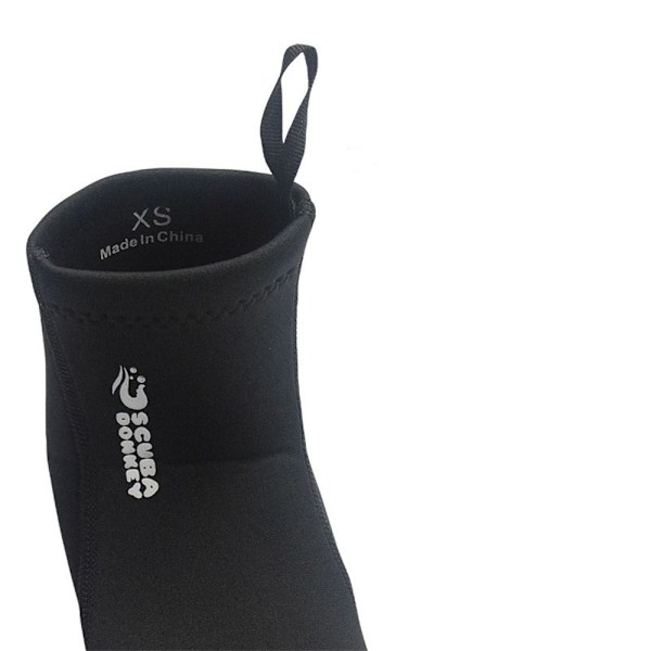 Dykke sokker Neopren sokker SVART XL svart black XL