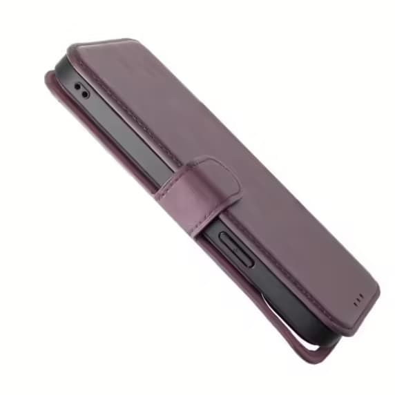 iPhone 15 Plus Plånboksfodral Magnet Rvelon - Lila