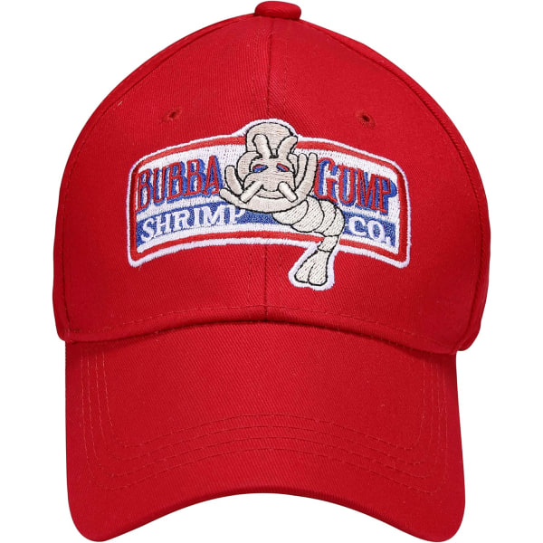 Forrest Gump Recover Cap for Menn og Kvinner 1994 Bubba Gump Shrimp Company Brodering