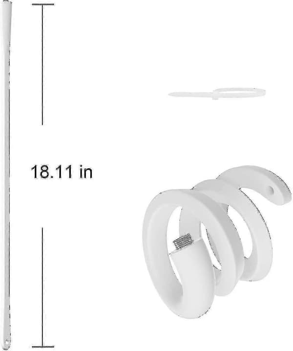 Justerbart Twist Mount til Arlo Ultra 4K & Ultra 2 - Sort 2-pak White 2Pack