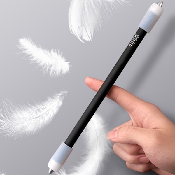 Nyhedsspinnende Pen Roterende Kuglepen Frosted Black