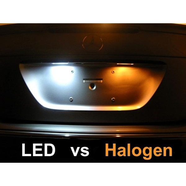 C5W Canbus 41mm hvide 6000k LED projektører SV8.5 42mm Hvid Hvid White 41mm Vita 6000k 2-pack