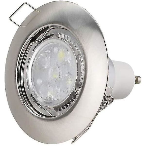 20 lamphållare för 50 mm MR16 GU10 spotlights, ringklämmor för LED och halogenlampor