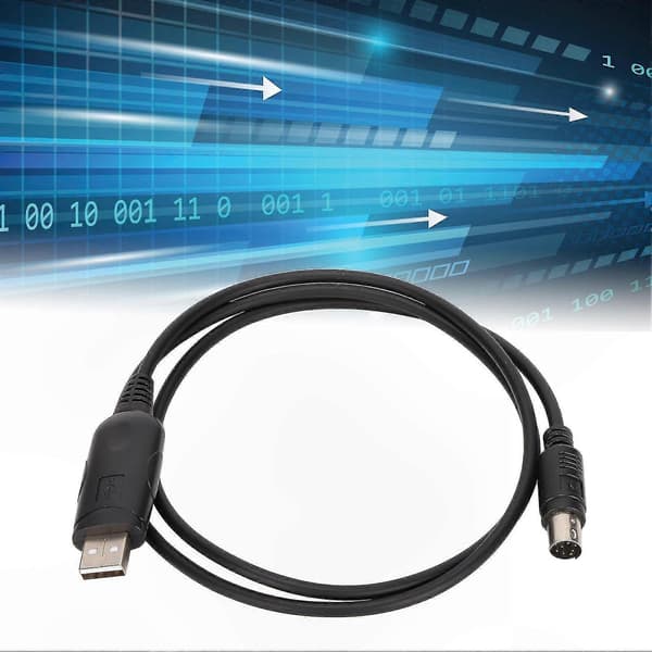 8-bens Mini Din USB-programmeringskabel til radioudstyr - Frekvensskriveadapter